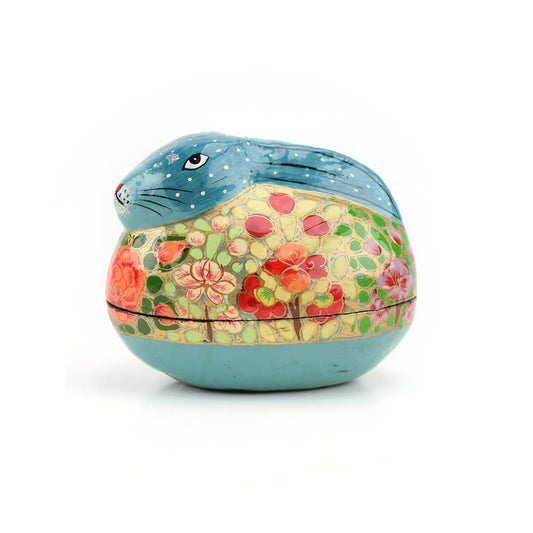 Teal Bunny Box