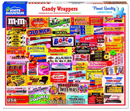 Candy Wrappers (862pz) - 1000 Piece Jigsaw Puzzle