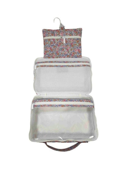 BUNDLE UP2 Hanging Toiletry Bag - GARDEN FLORAL