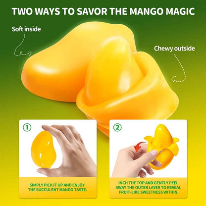 Amos Peelerz Gummy Mango 6oz bag