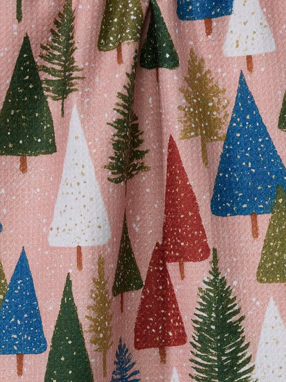 Snowdrift Pines Tea Towel
