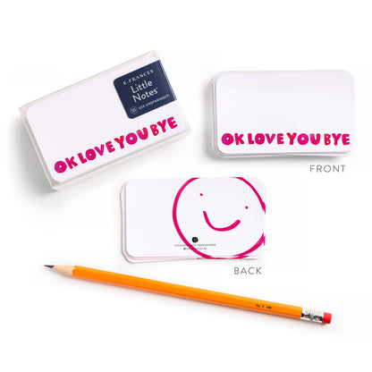 OKloveyoubye Little Notes® – Mini Notecard Pack, Set of 55 join