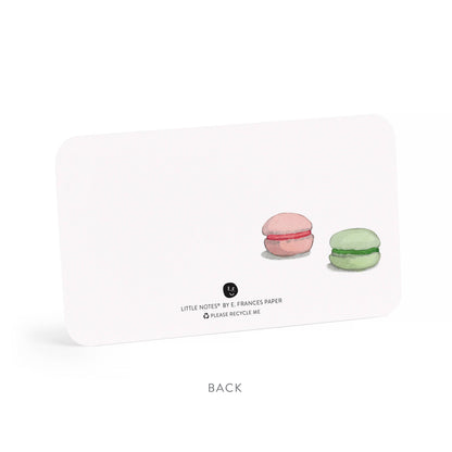 Macaron Little Notes® – Mini Notecard Pack, Set of 55