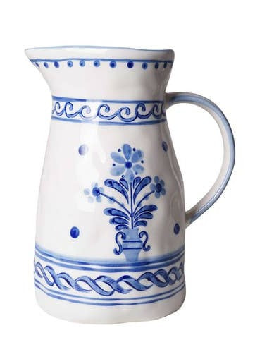Majolica jug 21 cm