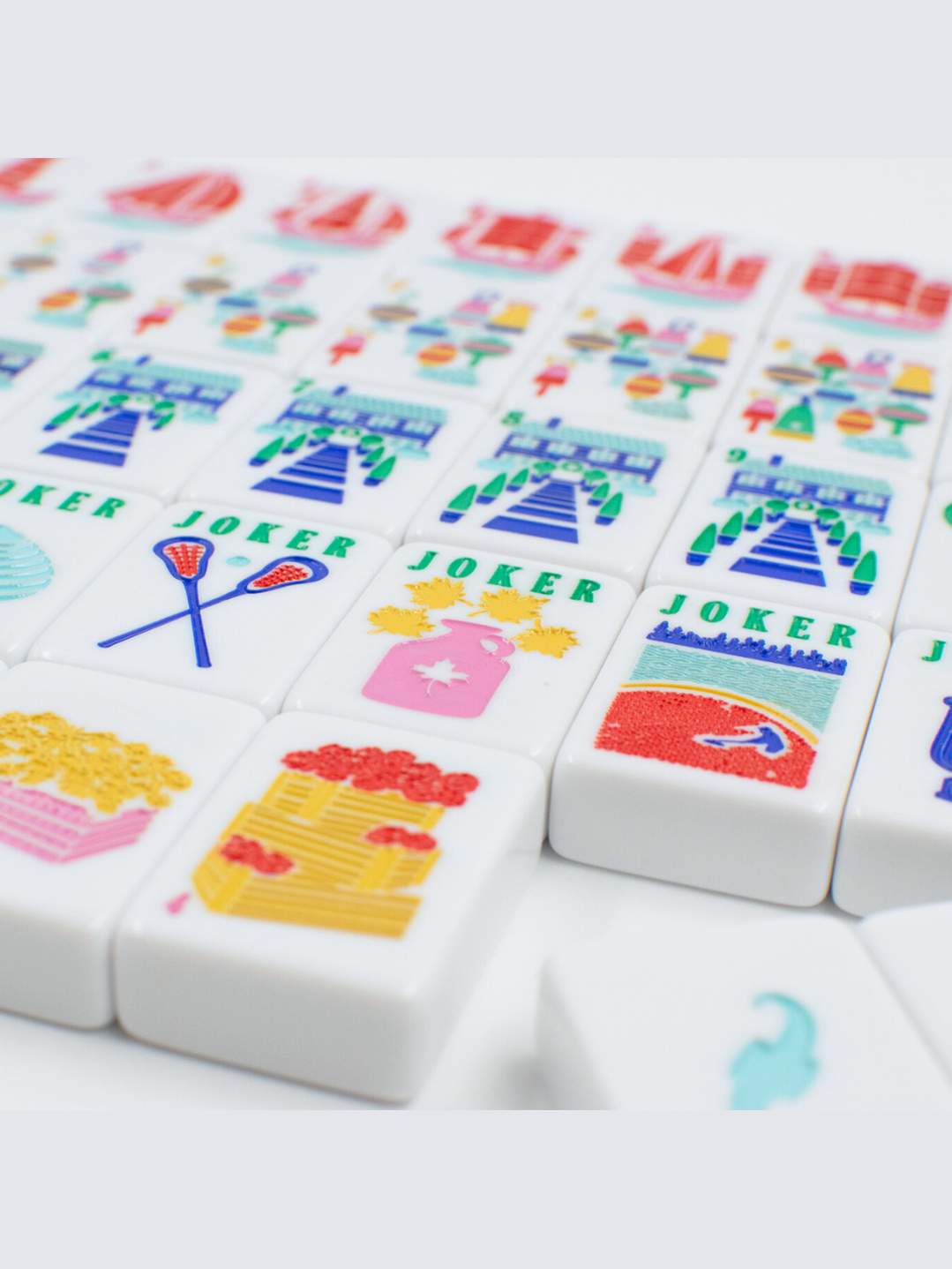 THE NEW ENGLAND SERIES | Mahjong Tiles with Nautical Flair