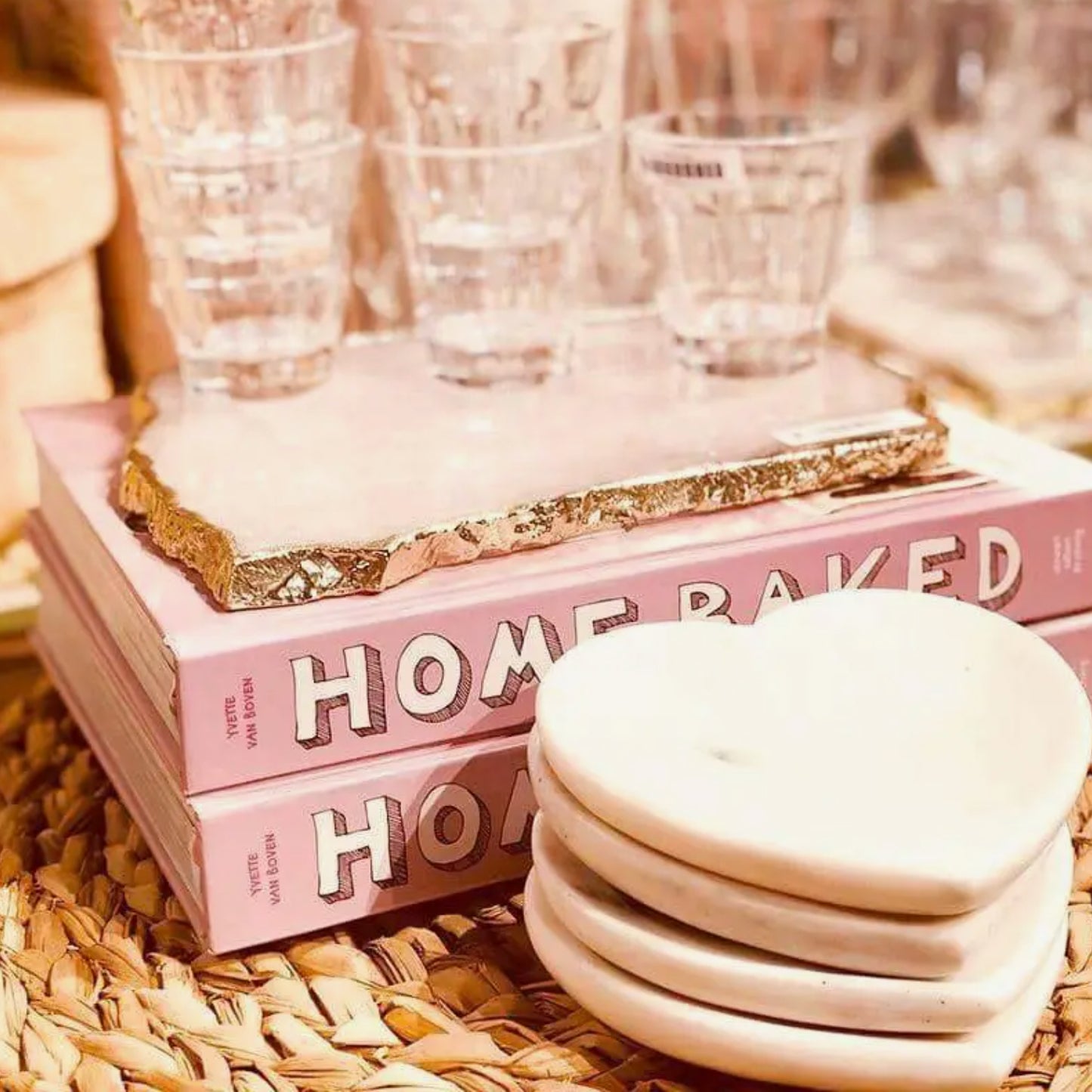 Marble Heart Dish