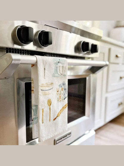 Baking cotton flour sack tea towel