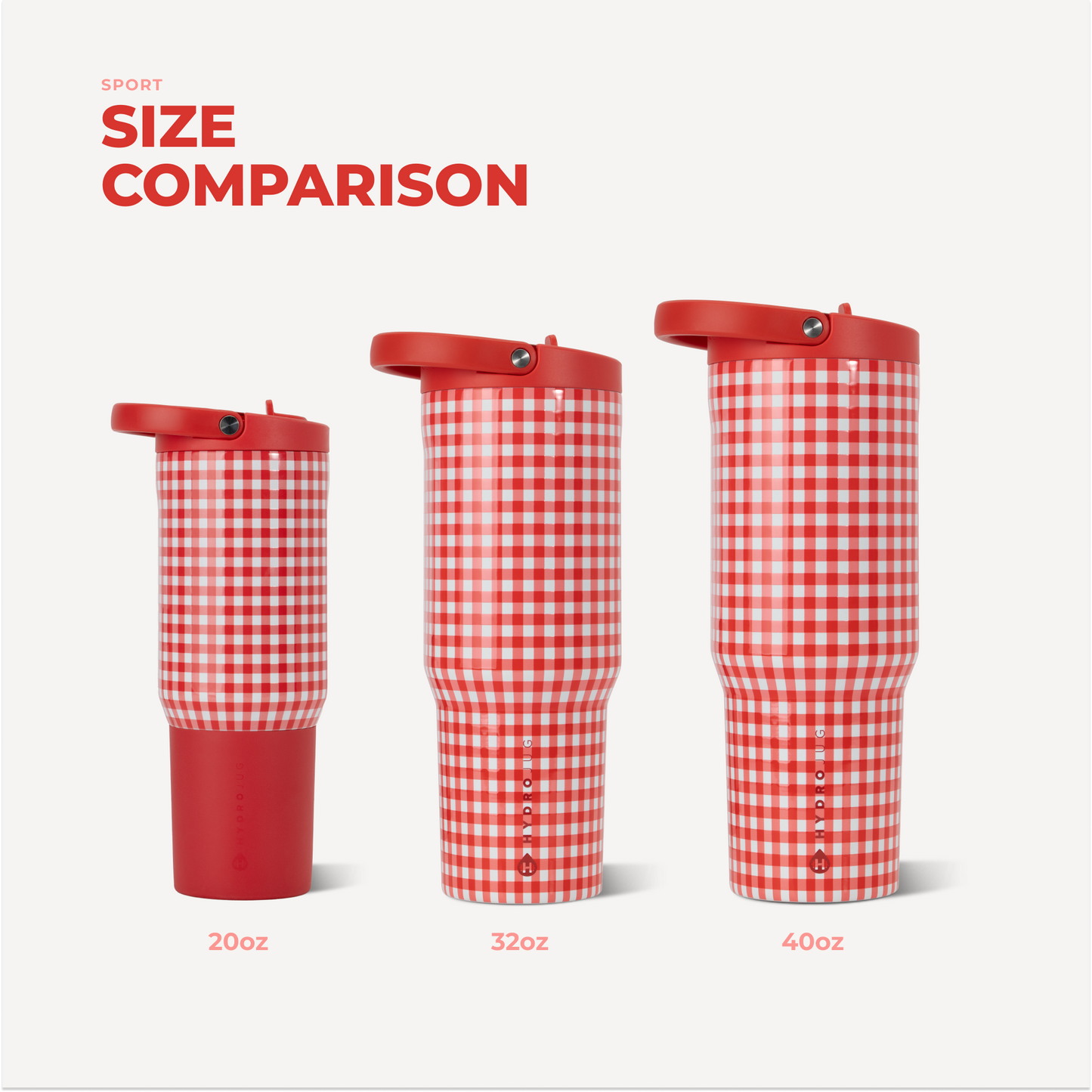 Summer Picnic 32oz Sport HydroJug