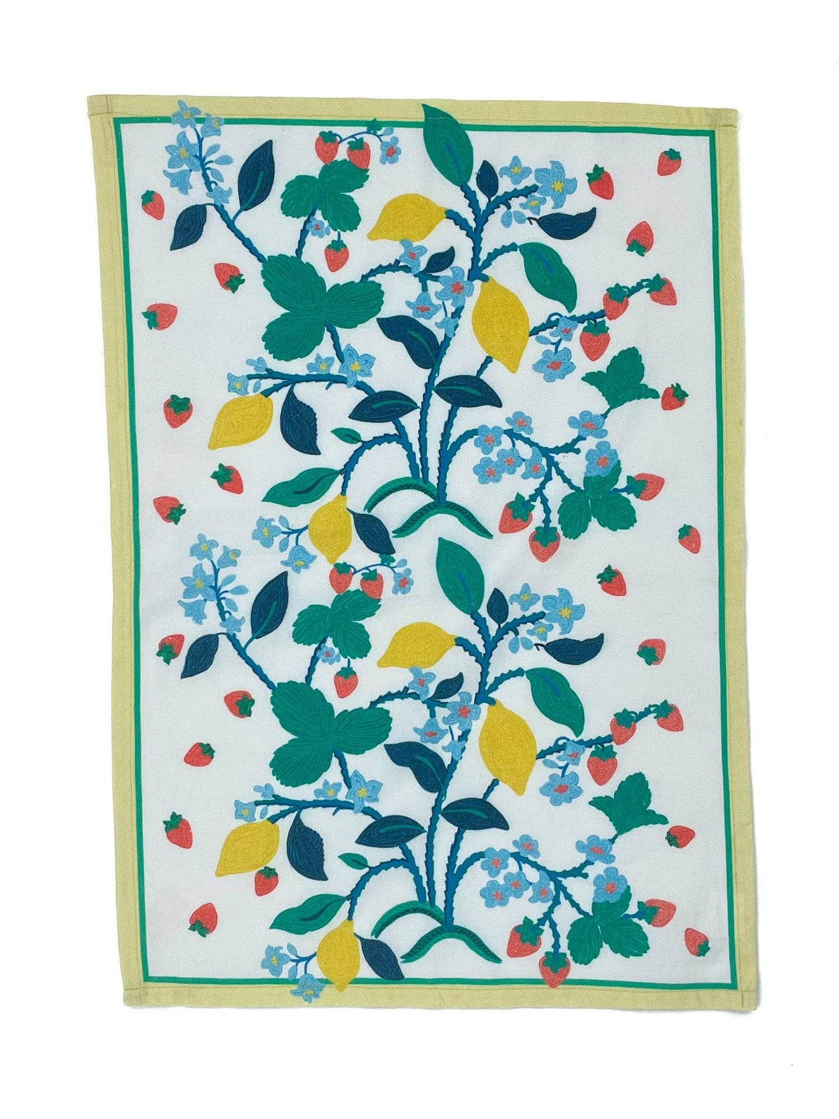 Kitchen | Strawberry Hill Floral Tea Towel | 100% Cotton