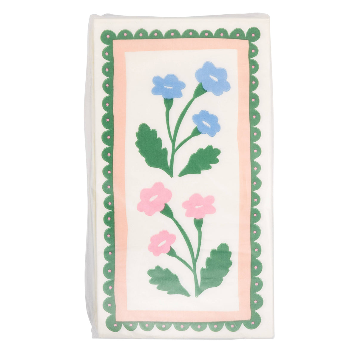 FLR1239 - Floral Border Dinner Napkin