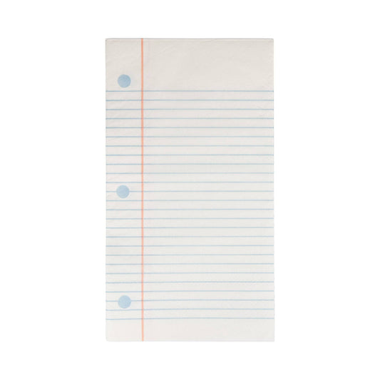 Notebook Paper Dinner Napkin (24ct)
