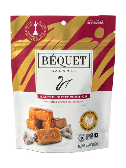 Béquet Gourmet Caramel 3.6 oz Pouch: Celtic Sea Salt