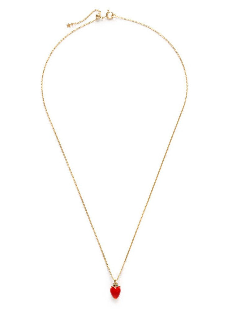 Summer Strawberry Necklace