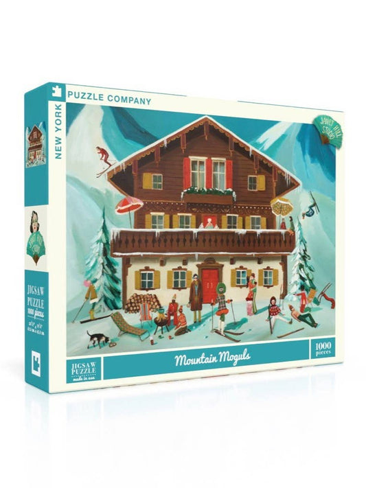 Mountain Moguls - 1000 Piece Jigsaw Puzzle