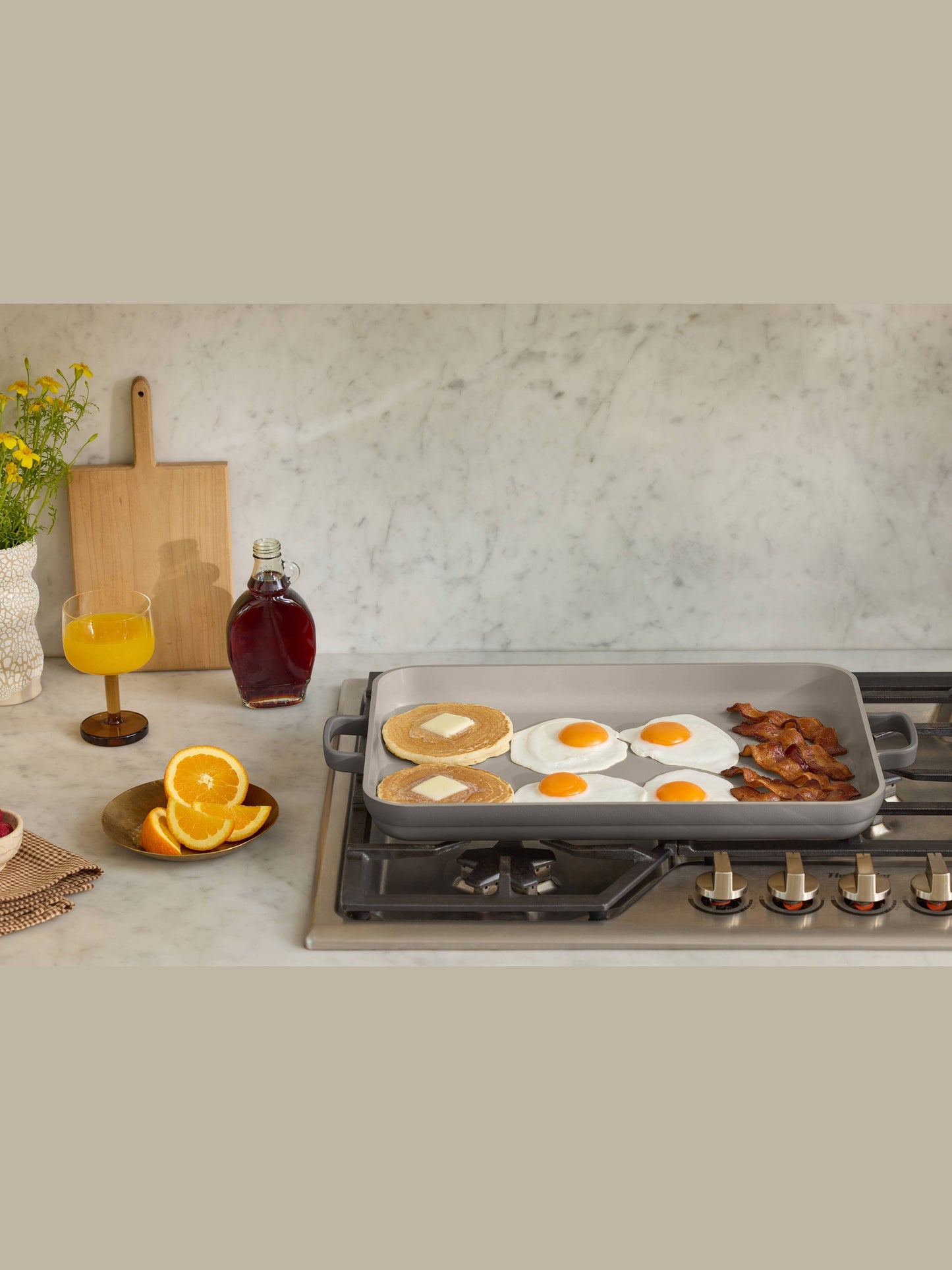 Large Griddle Pan: Steam
