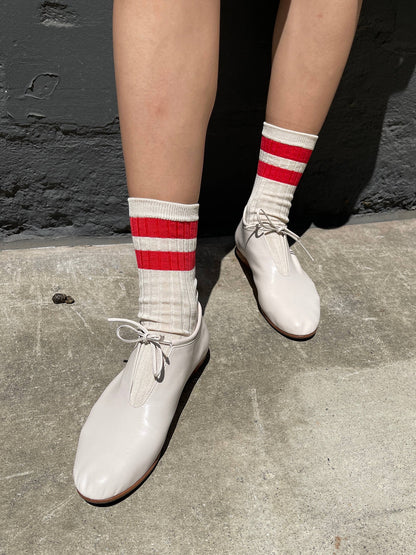 Her Socks - Varsity: Espresso