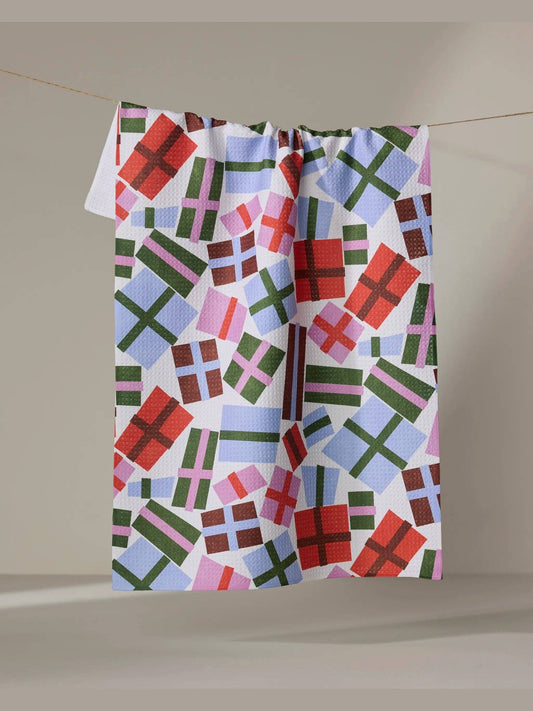 Cheerful Presents Tea Towel