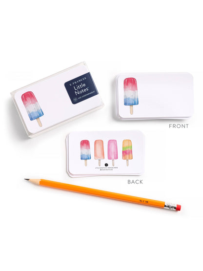 Patriotic Popsicle Little Notes® NEW 55 Count