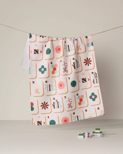 Cypress Tile Toss Tea Towel