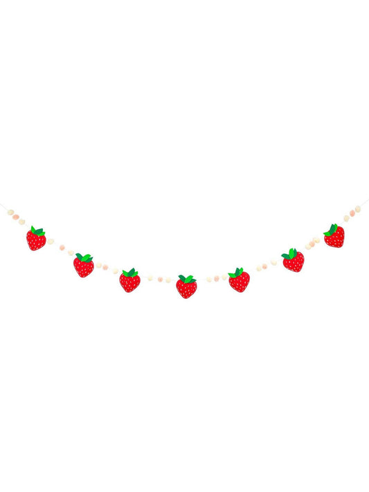 STW1102 - Felt Strawberry Banner