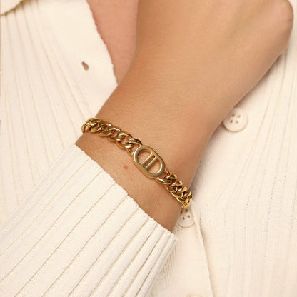 Prestige bracelet | 18k gold plated: Gold