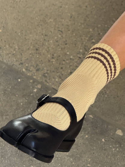 Girlfriend Socks: Bright Grey