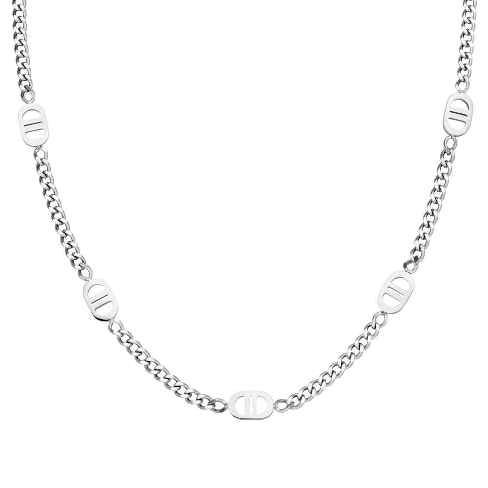 Five Prestige Necklace | 18K gold-plated: Gold