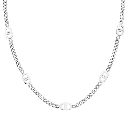 Five Prestige Necklace | 18K gold-plated: Gold