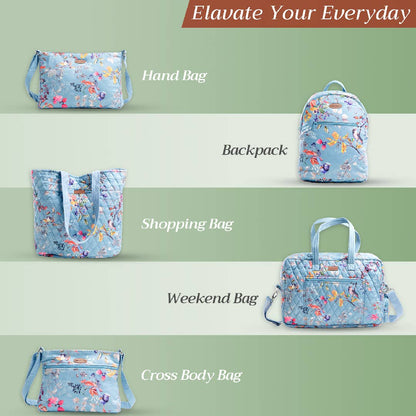 Canvas Tote Bag 100% Cotton Equinoxe  - 17.7" x 14.5"