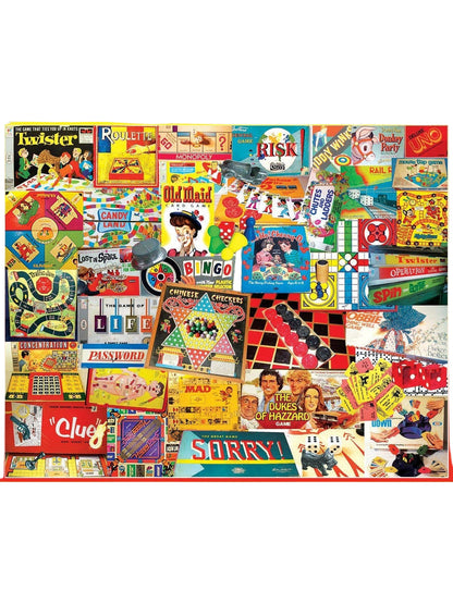 The Games We Played - 1000 Piece Jigsaw Puzzle