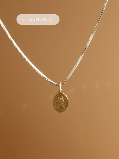 ST. CHRISTOPHER CHARM- GOLD FILLED (charm only)
