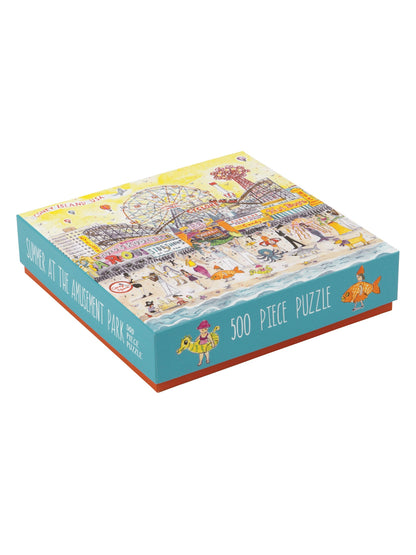 Michael Storrings Summer At The Amusement Park 500 pc Puzzle