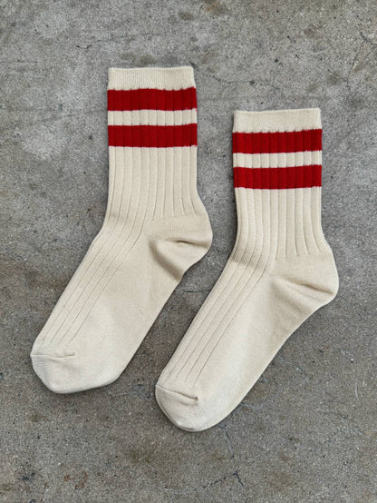 Her Socks - Varsity: Espresso