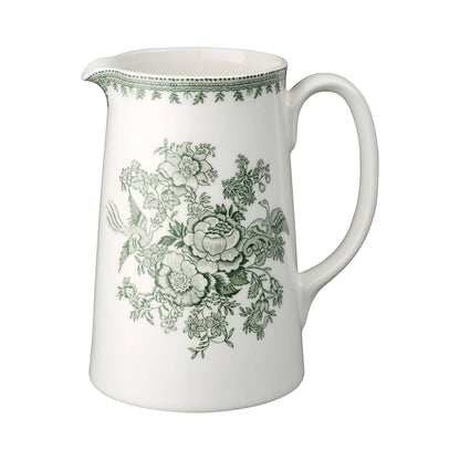 Green Asiatic Pheasants Tankard Jug Large