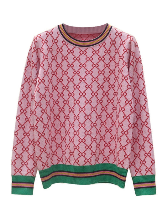 Pink Link Sweater