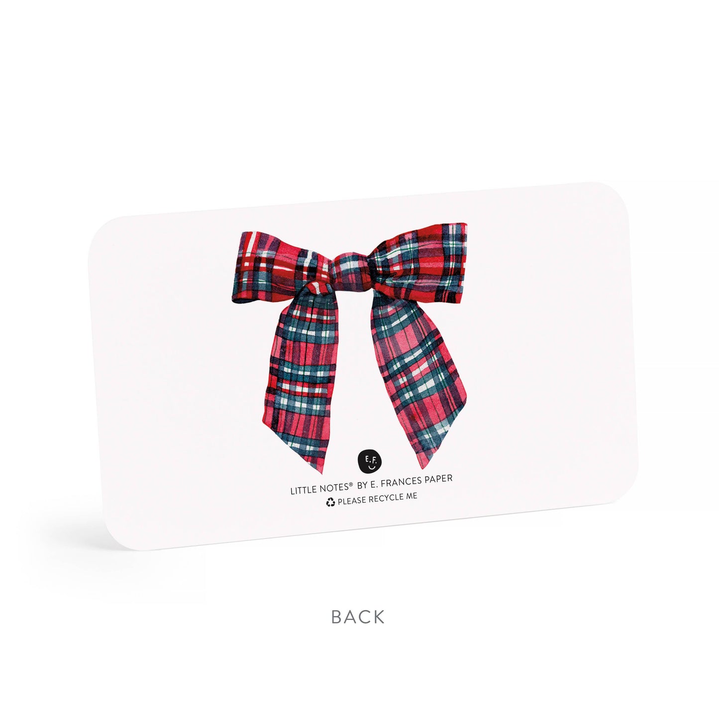 Plaid Bow Little Notes® – Mini Notecard Pack, Set of 55