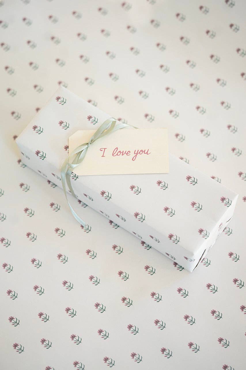 'Spring Bloom' wrapping paper roll