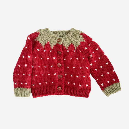 Strawberry Cardigan Baby/Girls
