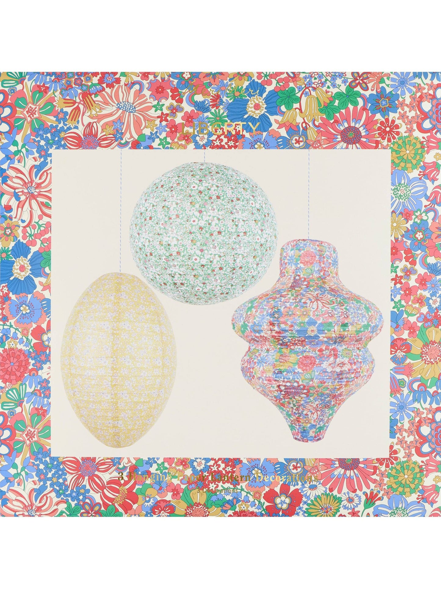 Meri Meri x Liberty of London Bright Lanterns