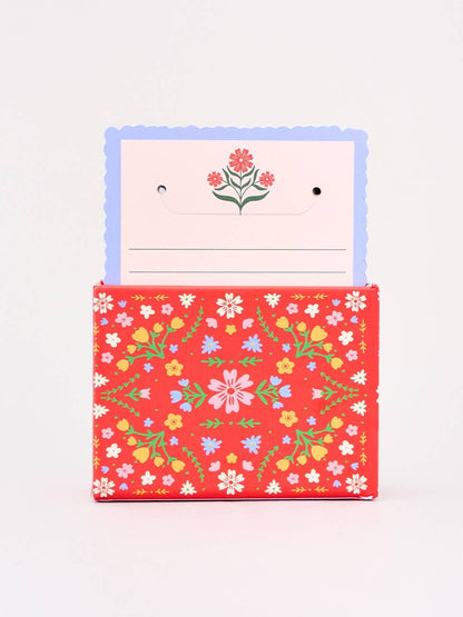 Take Note Tab Notes, Folk Floral