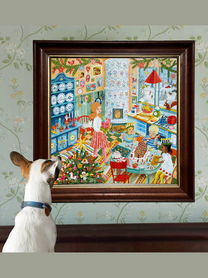 eeboo Swedish Holiday Kitchen 1000 Piece Puzzle