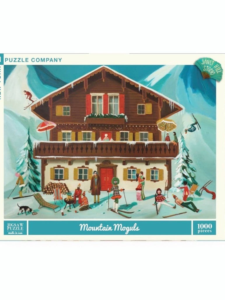 Mountain Moguls - 1000 Piece Jigsaw Puzzle