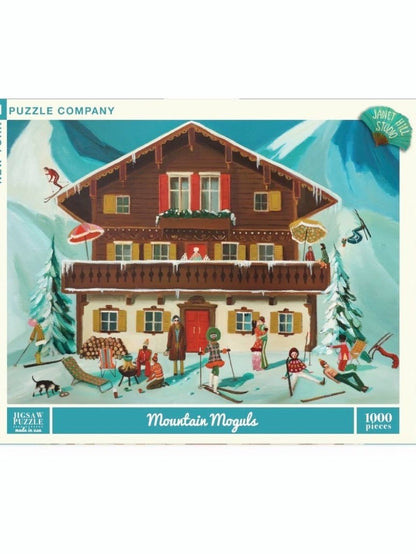 Mountain Moguls - 1000 Piece Jigsaw Puzzle