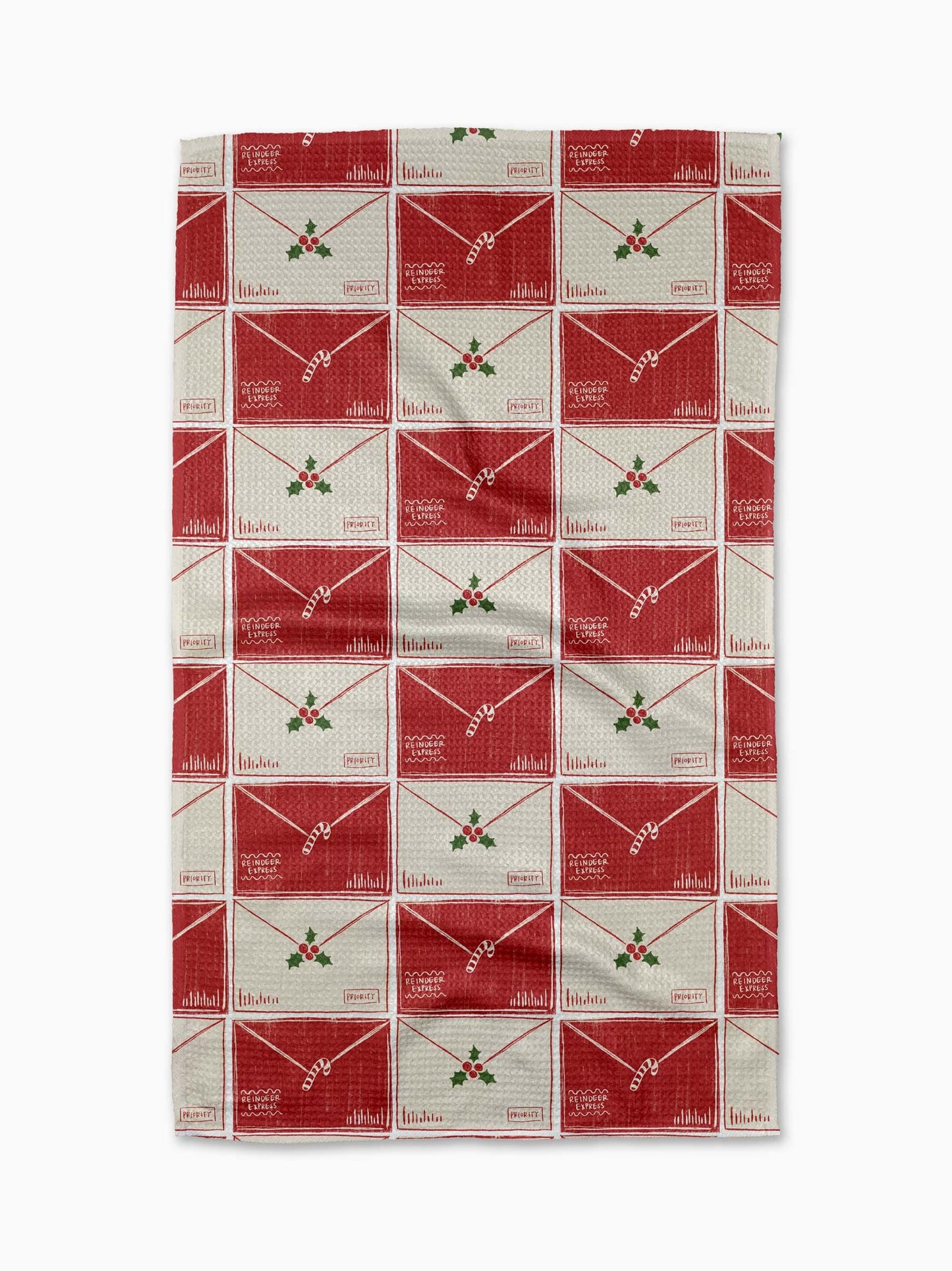 Christmas Letter Stack Tea Towel