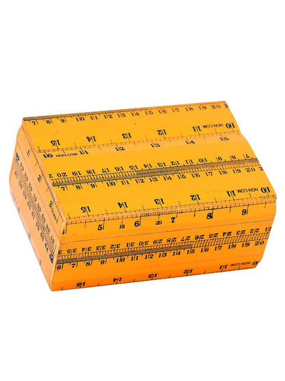 Recycled box box rulers