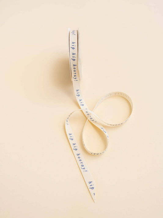 ‘Hip Hip Hooray’ Cotton Ribbon
