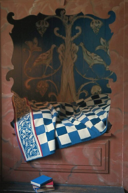 Oleana Blanket, 201-B Blue