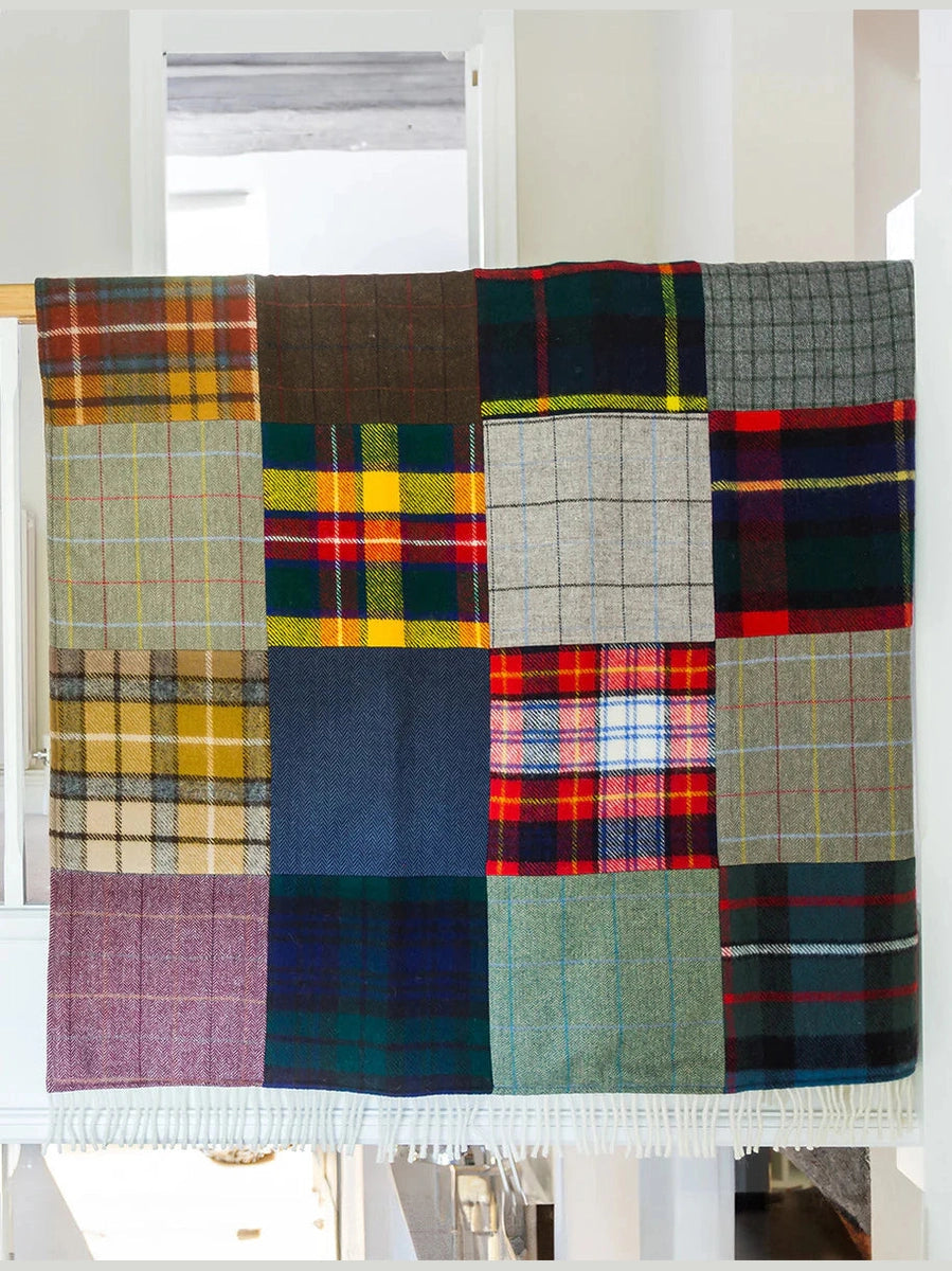 Tweedmill Patchwork Wool Quilt