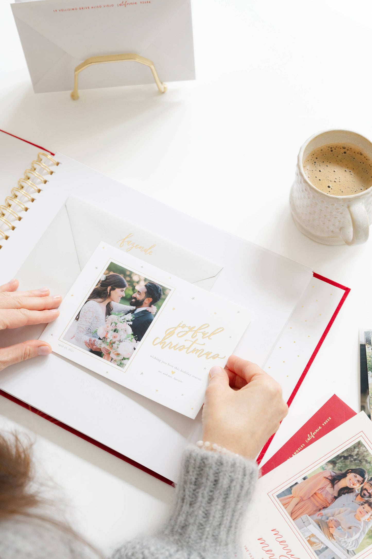 Evergreen Holiday Card Book