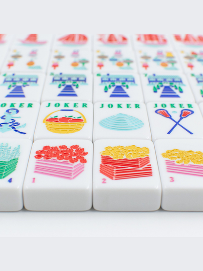 THE NEW ENGLAND SERIES | Mahjong Tiles with Nautical Flair